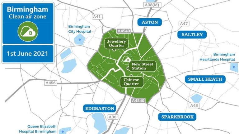 Birmingham Clean Air Zone now introduced with ‘soft launch’  Norton